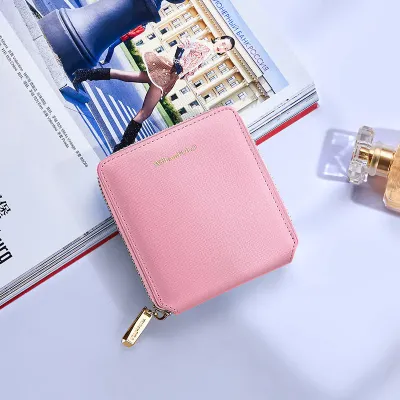 GRACEFUL GRAZE PINK MINI WALLET